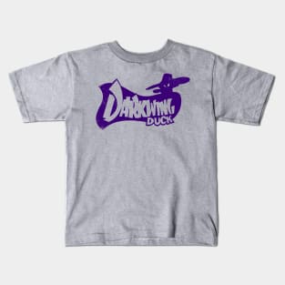 Vintage Retro Dark Wing Duck Kids T-Shirt